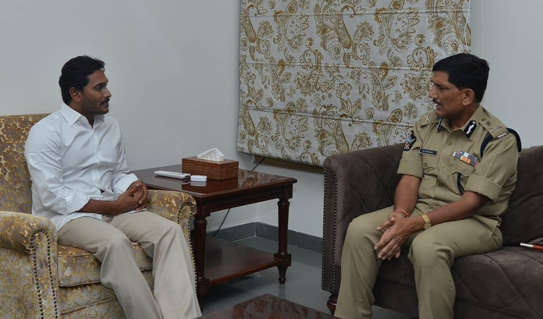 IAS and IPS Officers meeting with New CM of AP Jagan Mohan Reddy Garu