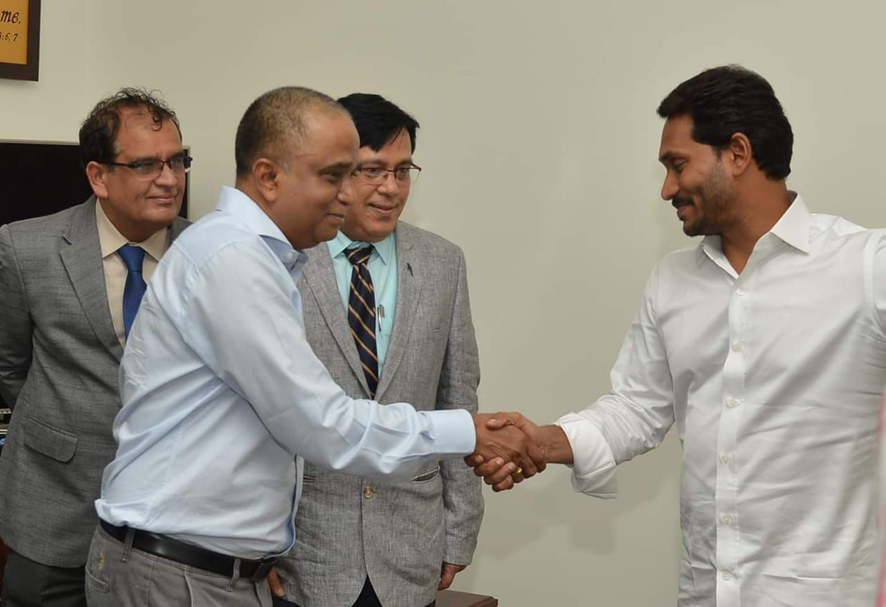 IAS and IPS Officers meeting with New CM of AP Jagan Mohan Reddy Garu