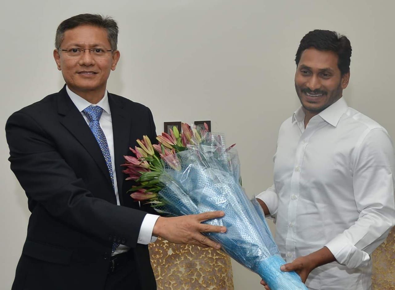 IAS and IPS Officers meeting with New CM of AP Jagan Mohan Reddy Garu