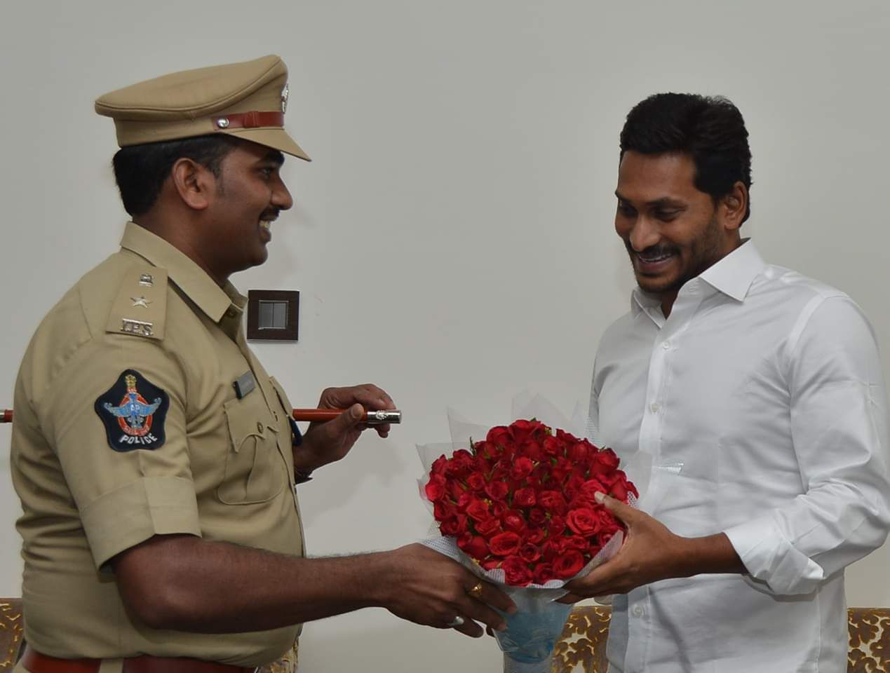 IAS and IPS Officers meeting with New CM of AP Jagan Mohan Reddy Garu