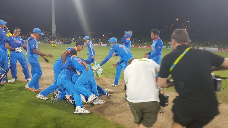 INDIA Win 2018 Under-19 Cricket World Cup Photos