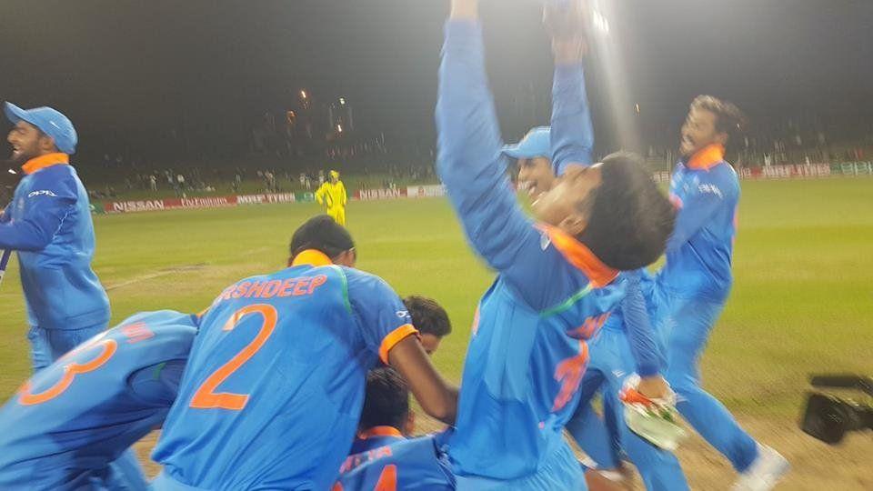 INDIA Win 2018 Under-19 Cricket World Cup Photos
