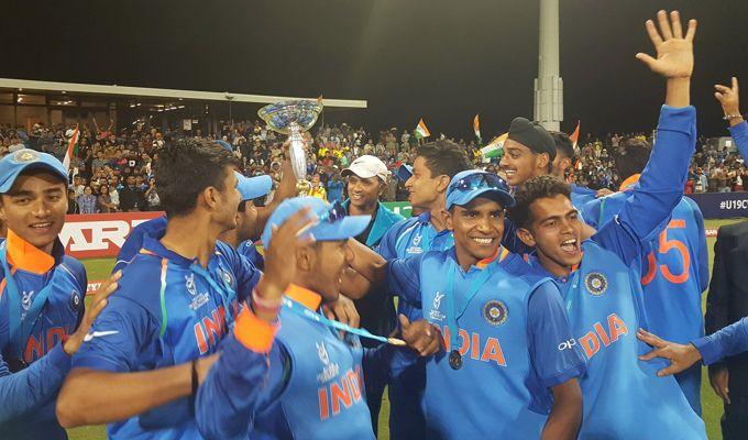 INDIA Win 2018 Under-19 Cricket World Cup Photos