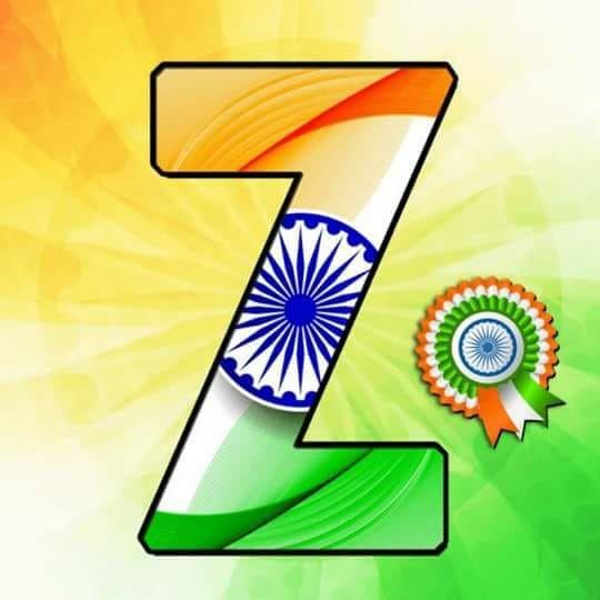 Independence Day Indian Alphabet Flag letters Tiranga Profile Pictures