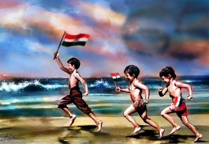 Independence Day Sand Sculpture & Drawing Painting