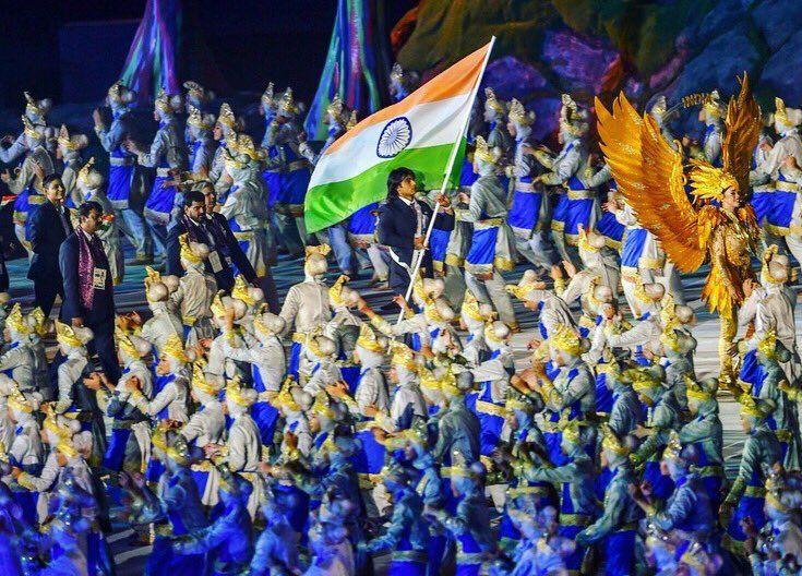India at Asian Games 2018 Highlights Photos