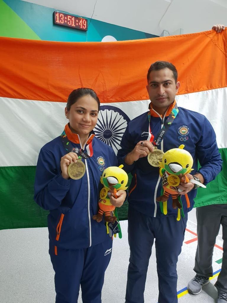 India at Asian Games 2018 Highlights Photos
