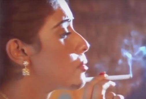 Indian Actress Caught Smoking & Drinking in Real Life Photos