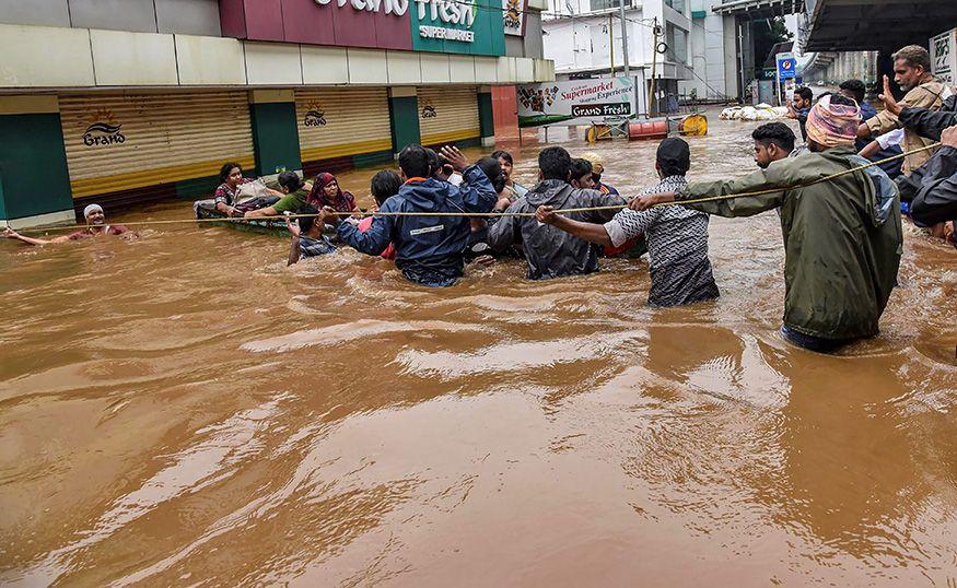 Indian Army & Local Fishermen’s out there in Kerala for rescuing hundreds of life