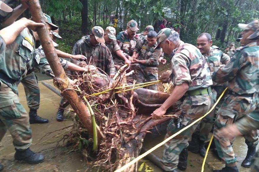 Indian Army & Local Fishermen’s out there in Kerala for rescuing hundreds of life