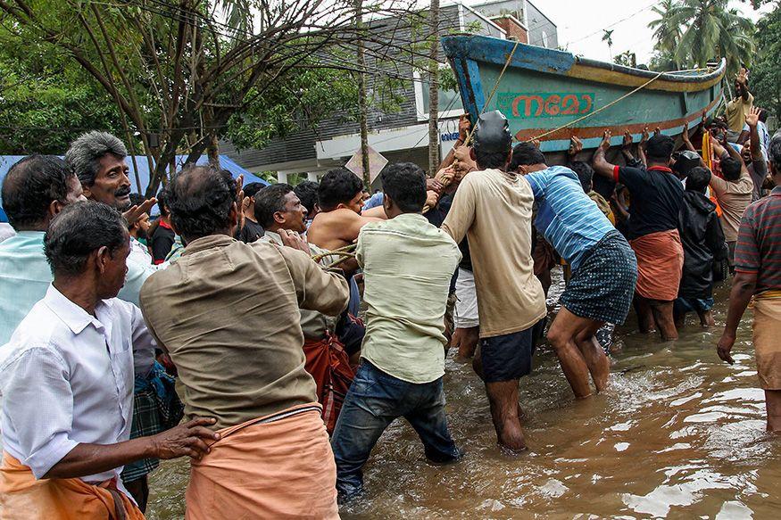 Indian Army & Local Fishermen’s out there in Kerala for rescuing hundreds of life