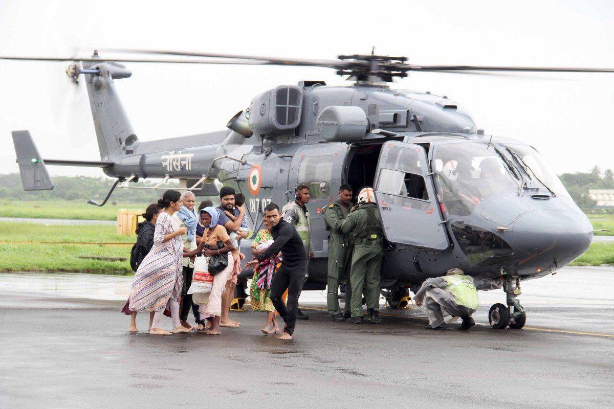 Indian Army & Local Fishermen’s out there in Kerala for rescuing hundreds of life