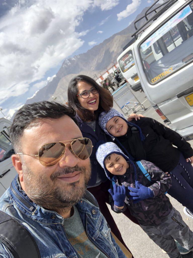 It's vacation time for Anchor Anasuya and Family Unseen Photos