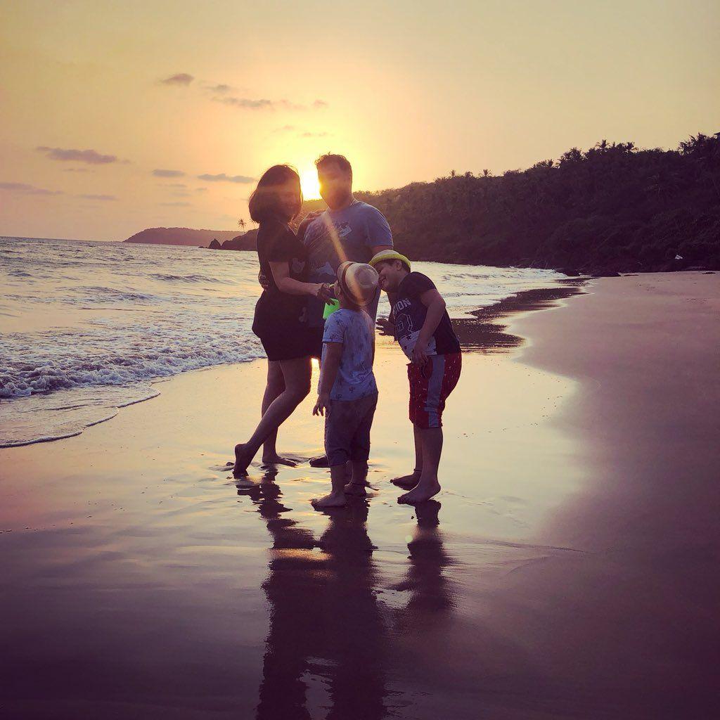 It's vacation time for Anchor Anasuya and Family Unseen Photos
