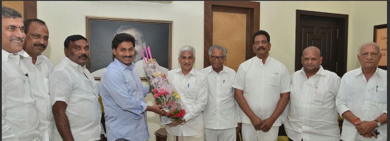 Jagan Mohan Reddy Photos with Vijay sai