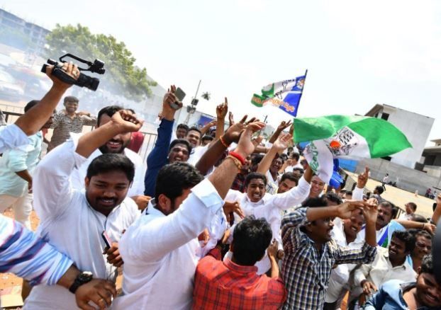 Jagan Mohan Reddy Photos with Vijay sai