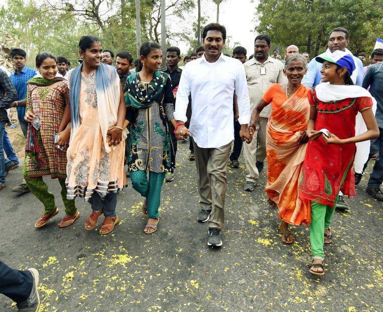 Jagan Praja Sankalpa Yatra Day-86 Photos