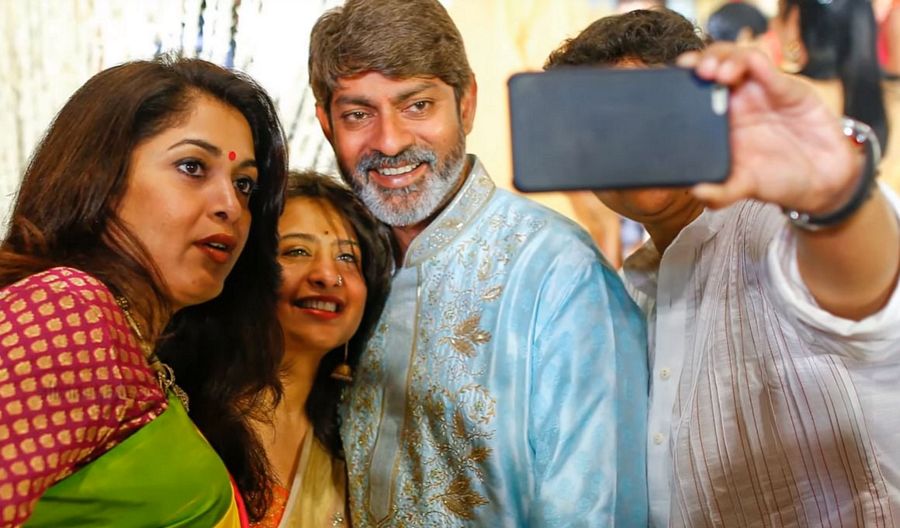 Jagapati Babu Family Unseen Collection