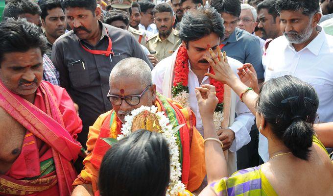 JanaSena Anantapur Party office Bhoomi Puja Photos