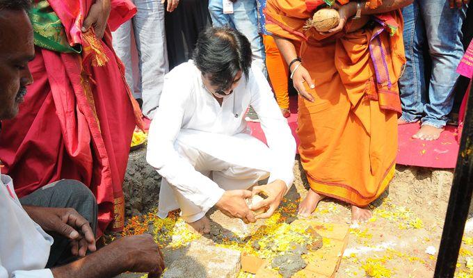 JanaSena Anantapur Party office Bhoomi Puja Photos