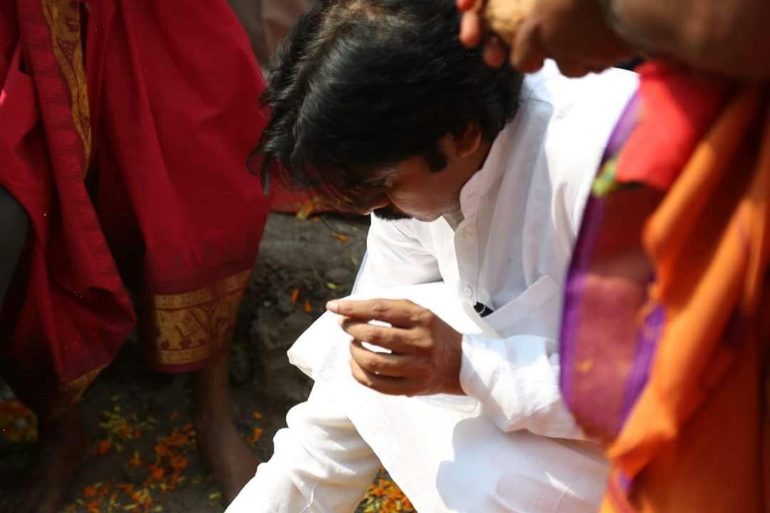 JanaSena Anantapur Party office Bhoomi Puja Photos