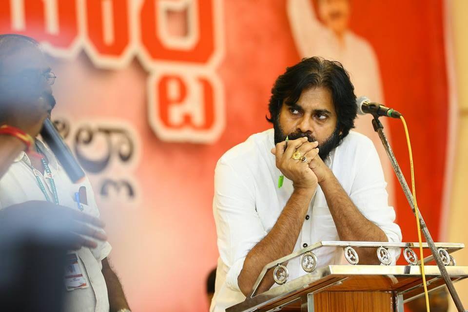 JanaSena Chief Pawan Kalyan Meeting with Lecturers & Chamber of Commerce Members