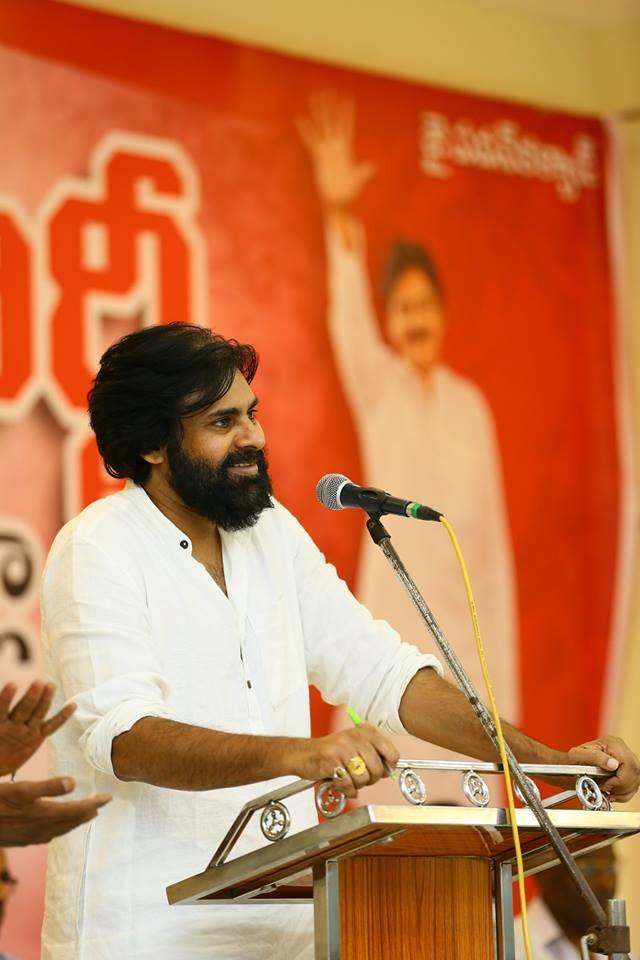 JanaSena Chief Pawan Kalyan Meeting with Lecturers & Chamber of Commerce Members