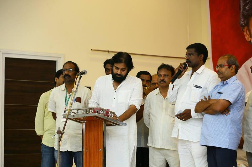 JanaSena Chief Pawan Kalyan Meeting with Lecturers & Chamber of Commerce Members