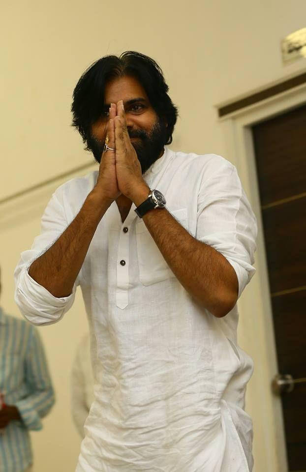 JanaSena Chief Pawan Kalyan Porata Yatra at Bhimavaram Photos