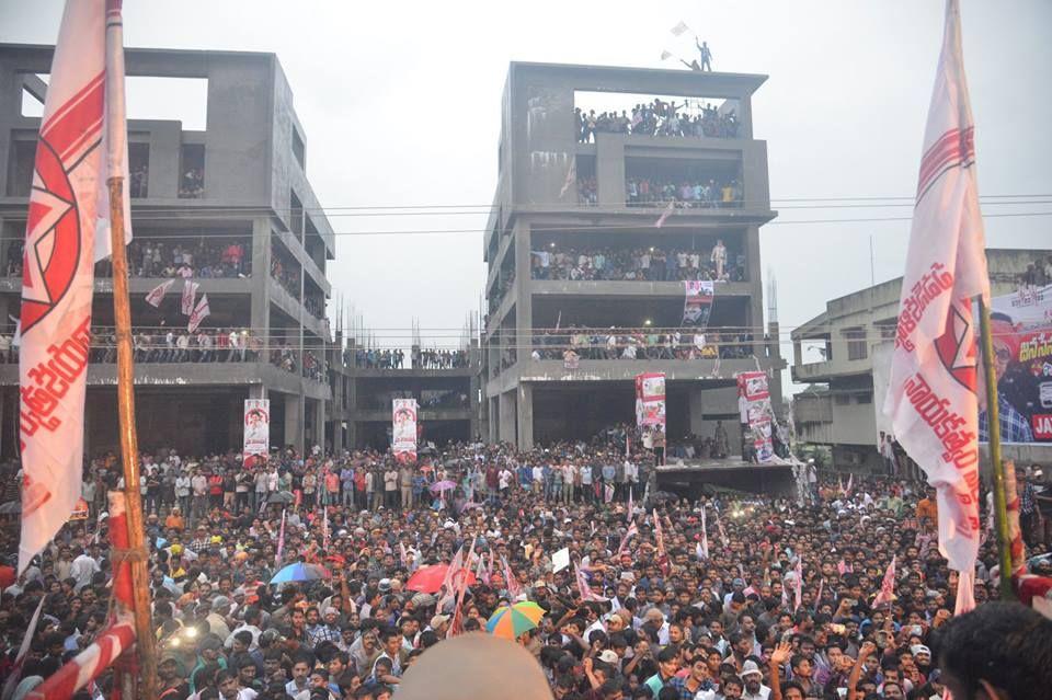 JanaSena Chief Pawan Kalyan Public Meeting at Tadepalligudem