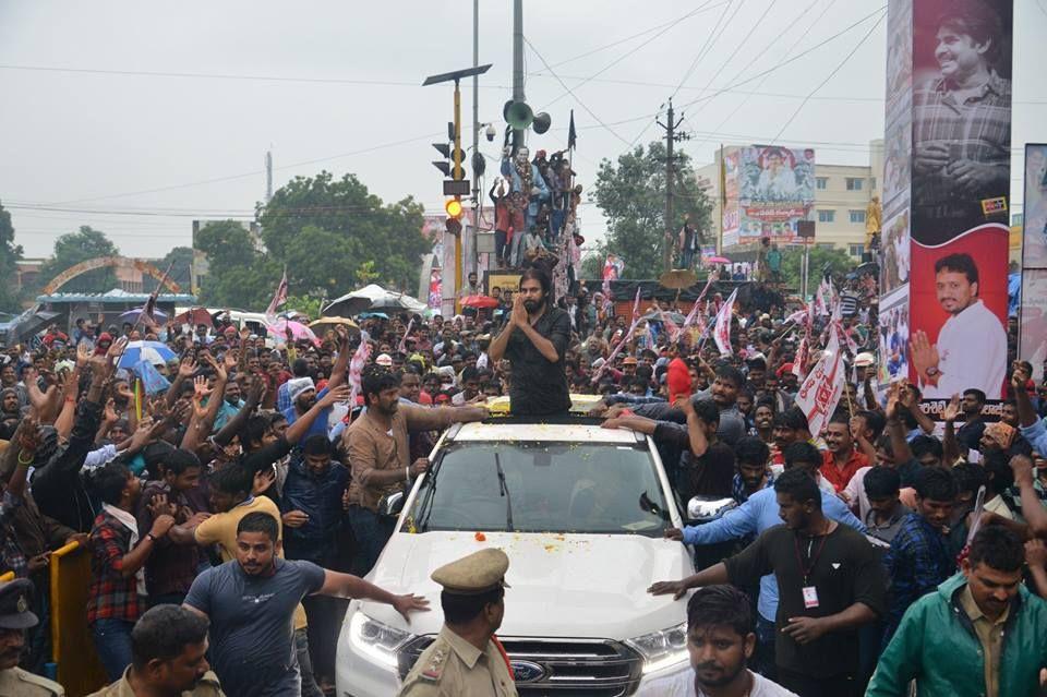 JanaSena Chief Pawan Kalyan Public Meeting at Tadepalligudem