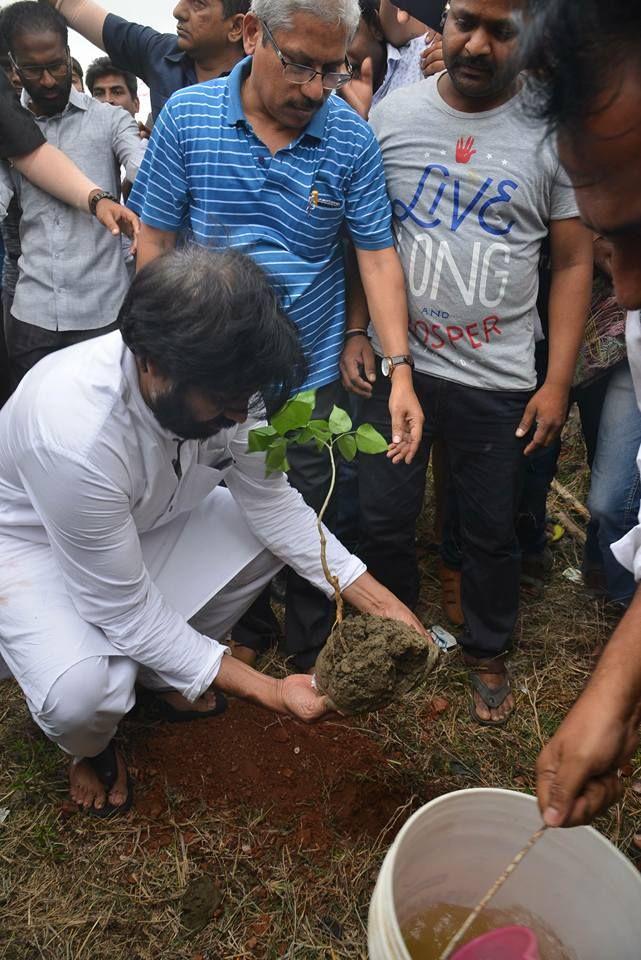JanaSena Chief Pawan Kalyan With Sompeta Power Plant Victims