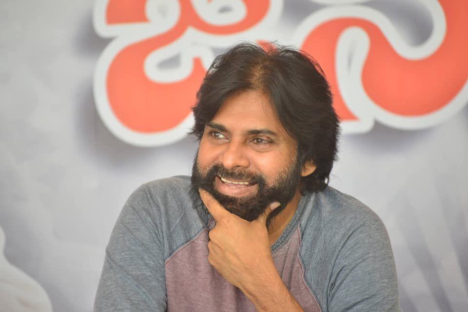 JanaSena Chief Pawan Kalyan at Andhra Pradesh Land Expatriates