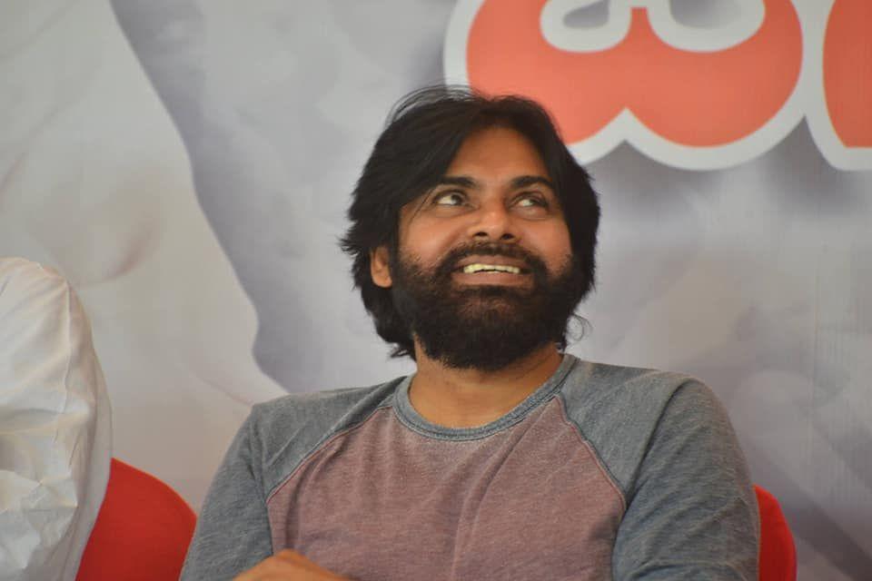 JanaSena Chief Pawan Kalyan at Andhra Pradesh Land Expatriates