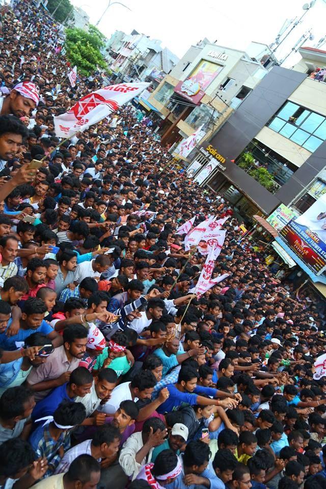 JanaSena Chief Pawan Kalyan at Bheemili public meeting