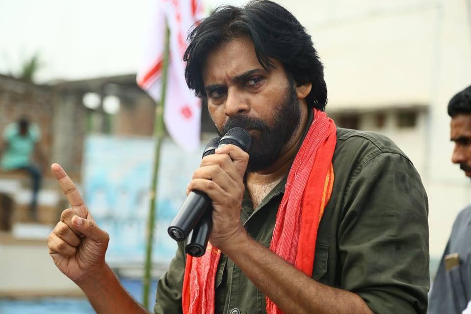 JanaSena Chief Pawan Kalyan in Kurupam Photos