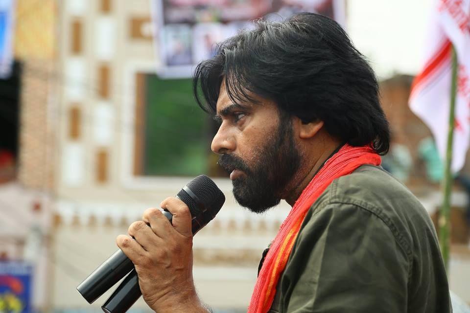 JanaSena Chief Pawan Kalyan in Kurupam Photos