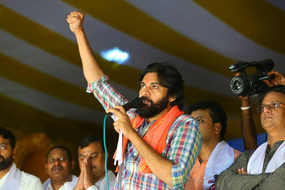 JanaSena Chief Pawan Kalyan welcomes new Leaders into the Party in Visakhapatnam