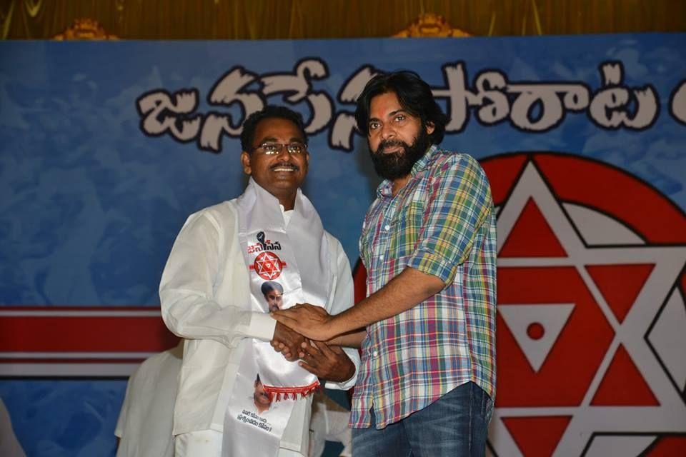 JanaSena Chief Pawan Kalyan welcomes new Leaders into the Party in Visakhapatnam