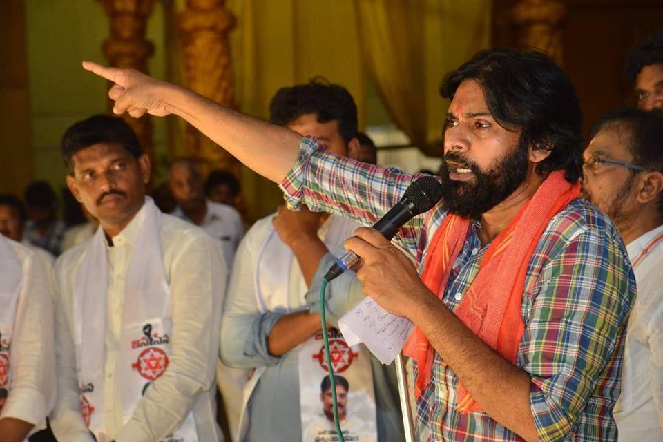 JanaSena Chief Pawan Kalyan welcomes new Leaders into the Party in Visakhapatnam