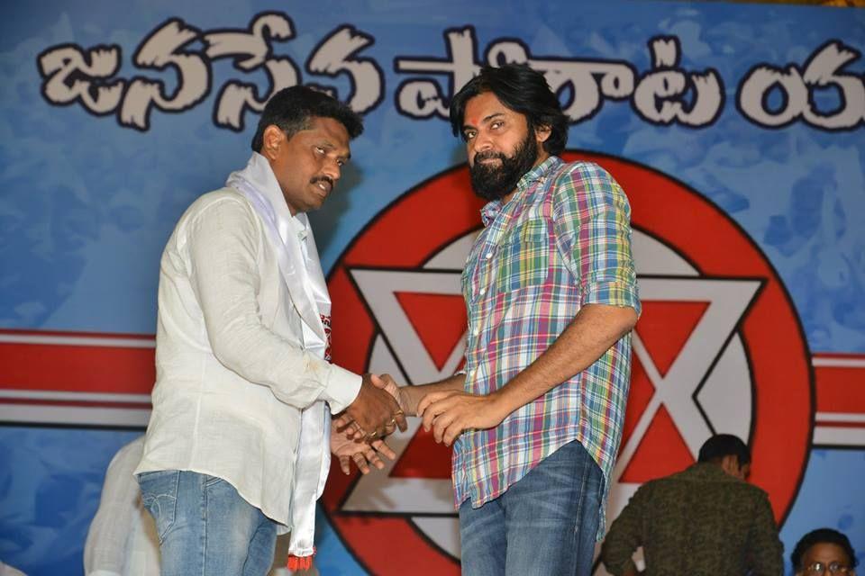 JanaSena Chief Pawan Kalyan welcomes new Leaders into the Party in Visakhapatnam