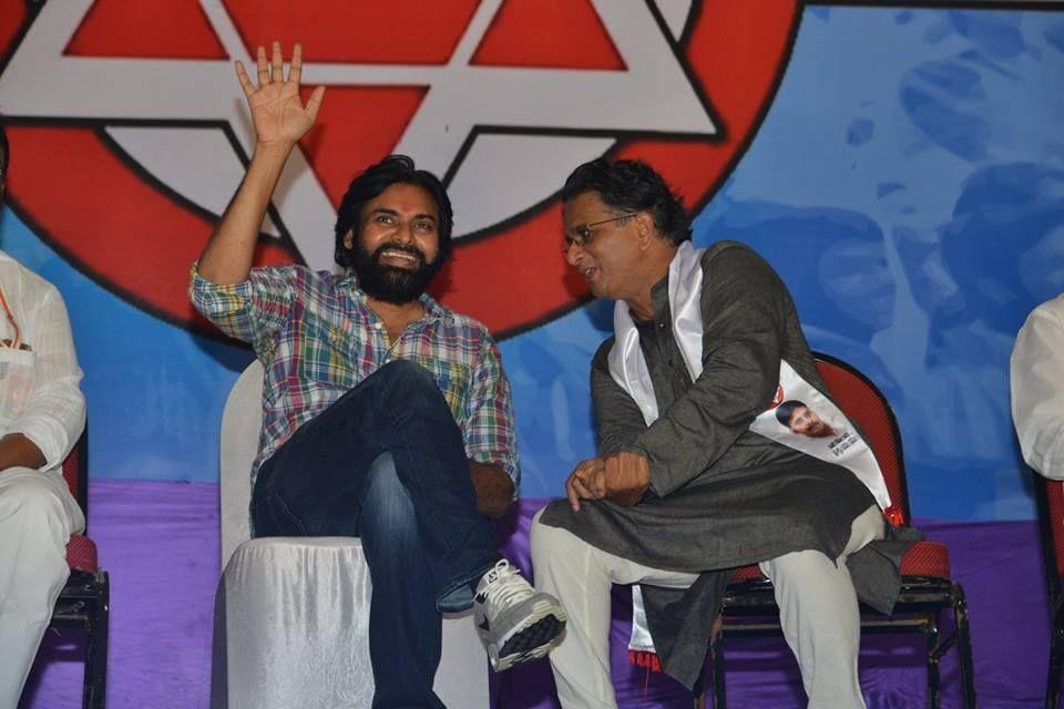 JanaSena Chief Pawan Kalyan welcomes new Leaders into the Party in Visakhapatnam