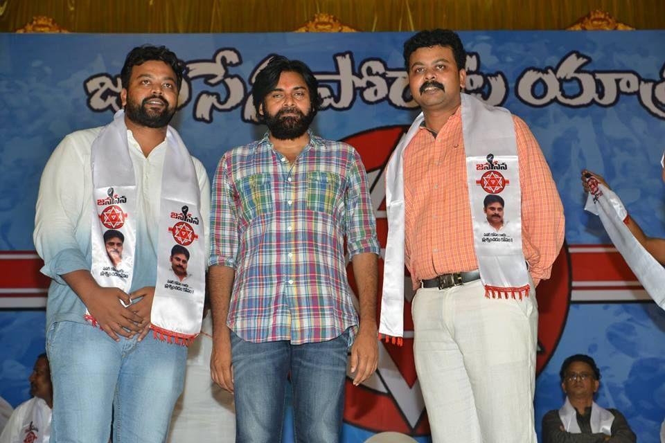 JanaSena Chief Pawan Kalyan welcomes new Leaders into the Party in Visakhapatnam