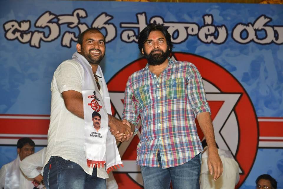 JanaSena Chief Pawan Kalyan welcomes new Leaders into the Party in Visakhapatnam