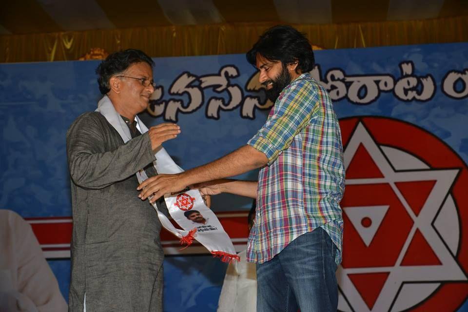 JanaSena Chief Pawan Kalyan welcomes new Leaders into the Party in Visakhapatnam