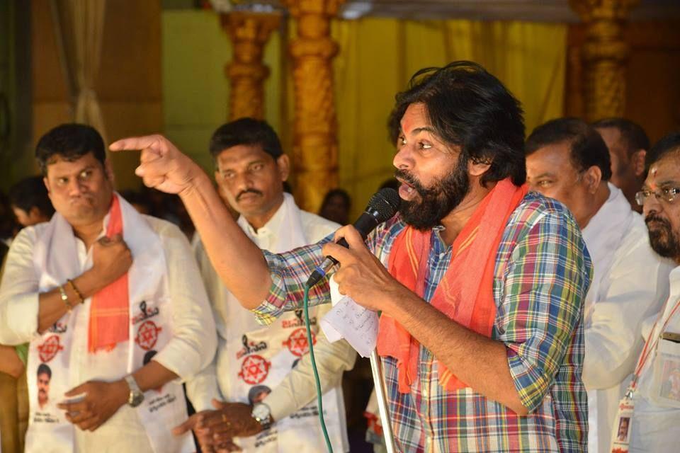 JanaSena Chief Pawan Kalyan welcomes new Leaders into the Party in Visakhapatnam