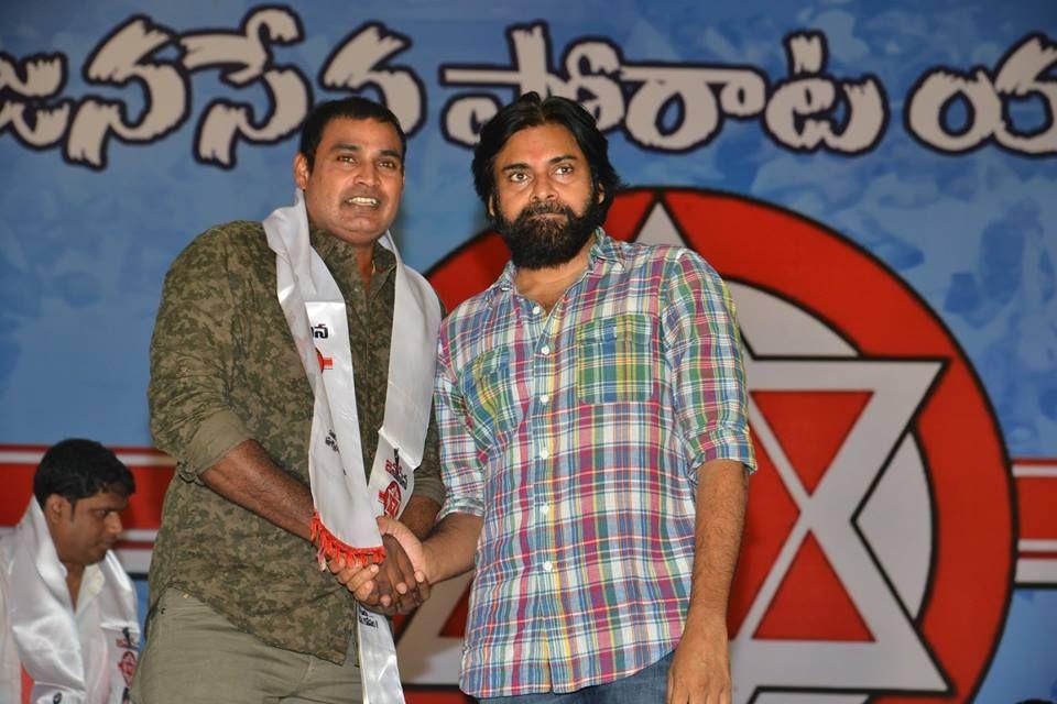 JanaSena Chief Pawan Kalyan welcomes new Leaders into the Party in Visakhapatnam