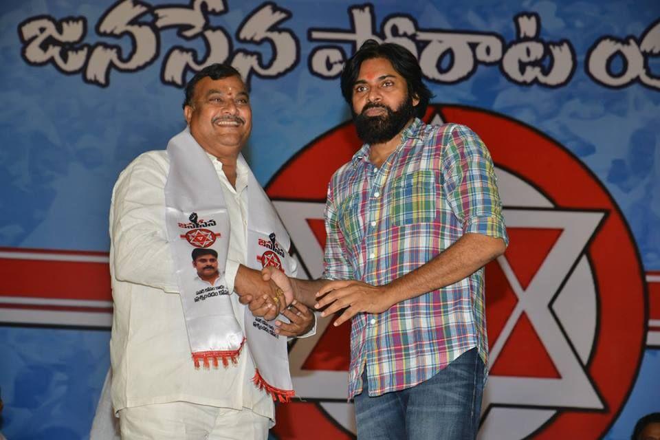 JanaSena Chief Pawan Kalyan welcomes new Leaders into the Party in Visakhapatnam