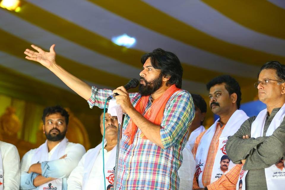 JanaSena Chief Pawan Kalyan welcomes new Leaders into the Party in Visakhapatnam