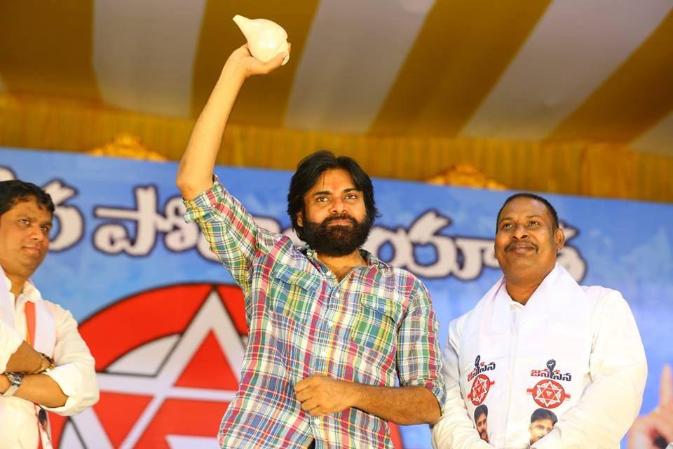 JanaSena Chief Pawan Kalyan welcomes new Leaders into the Party in Visakhapatnam